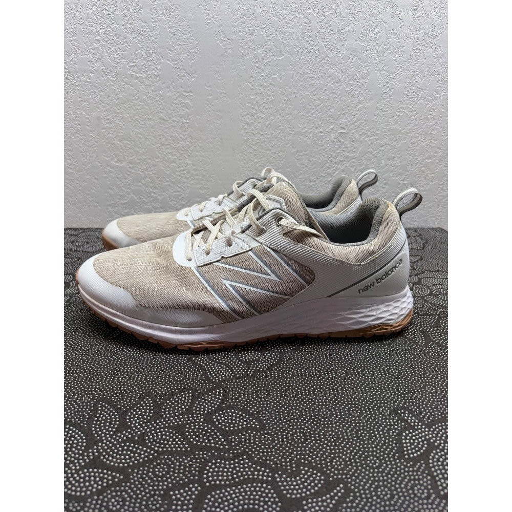 New Balance Fresh Foam LinksSL Golf Shoes White Grey NBG4006WT Mens 15 2E Wide